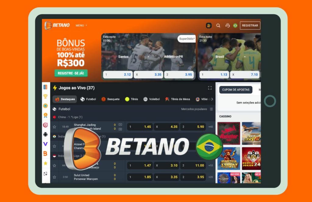 Aposte em eventos esportivos populares com a Betano Brasil!