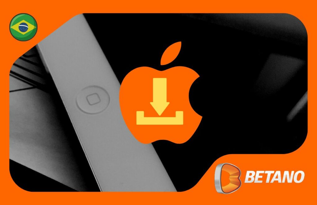 instruções para instalação do aplicativo de apostas e cassino para iPhone e iPad Betano Brasil